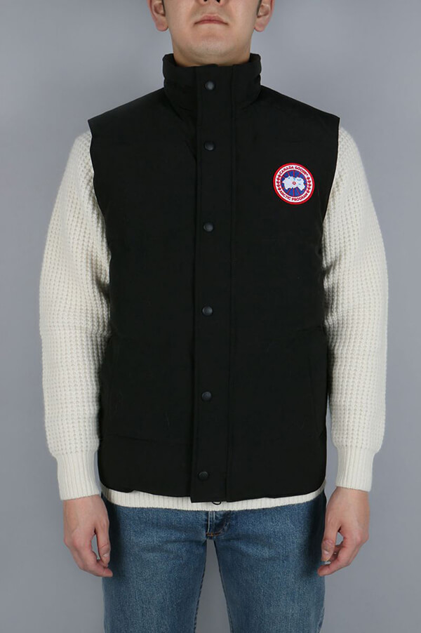 CANADA GOOSE (カナダグーススーパーコピー)/メンズ/GARSON VEST(ギャルソンベスト)/BLACK 622040030